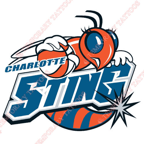 Charlotte Sting Customize Temporary Tattoos Stickers NO.8542